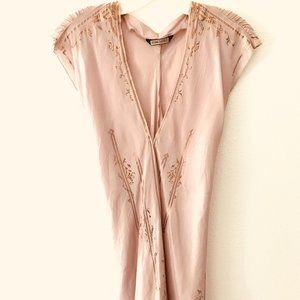 Rozae Nichols, 100 % silk, tunic, xs,